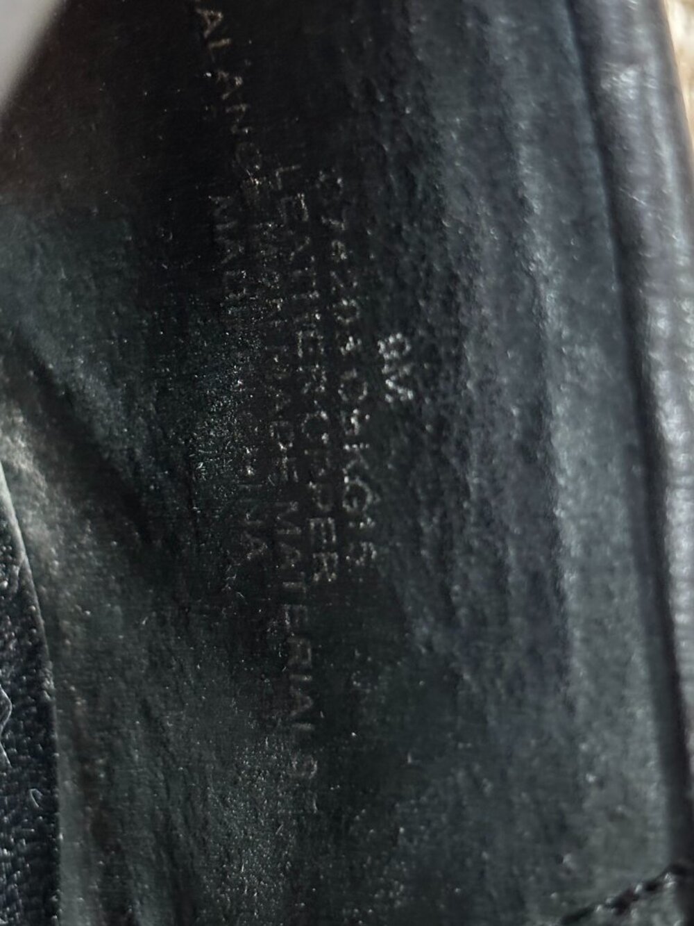 Born BOC Heeled Leather Black Bootie, Size 9 - Picture 8 of 10